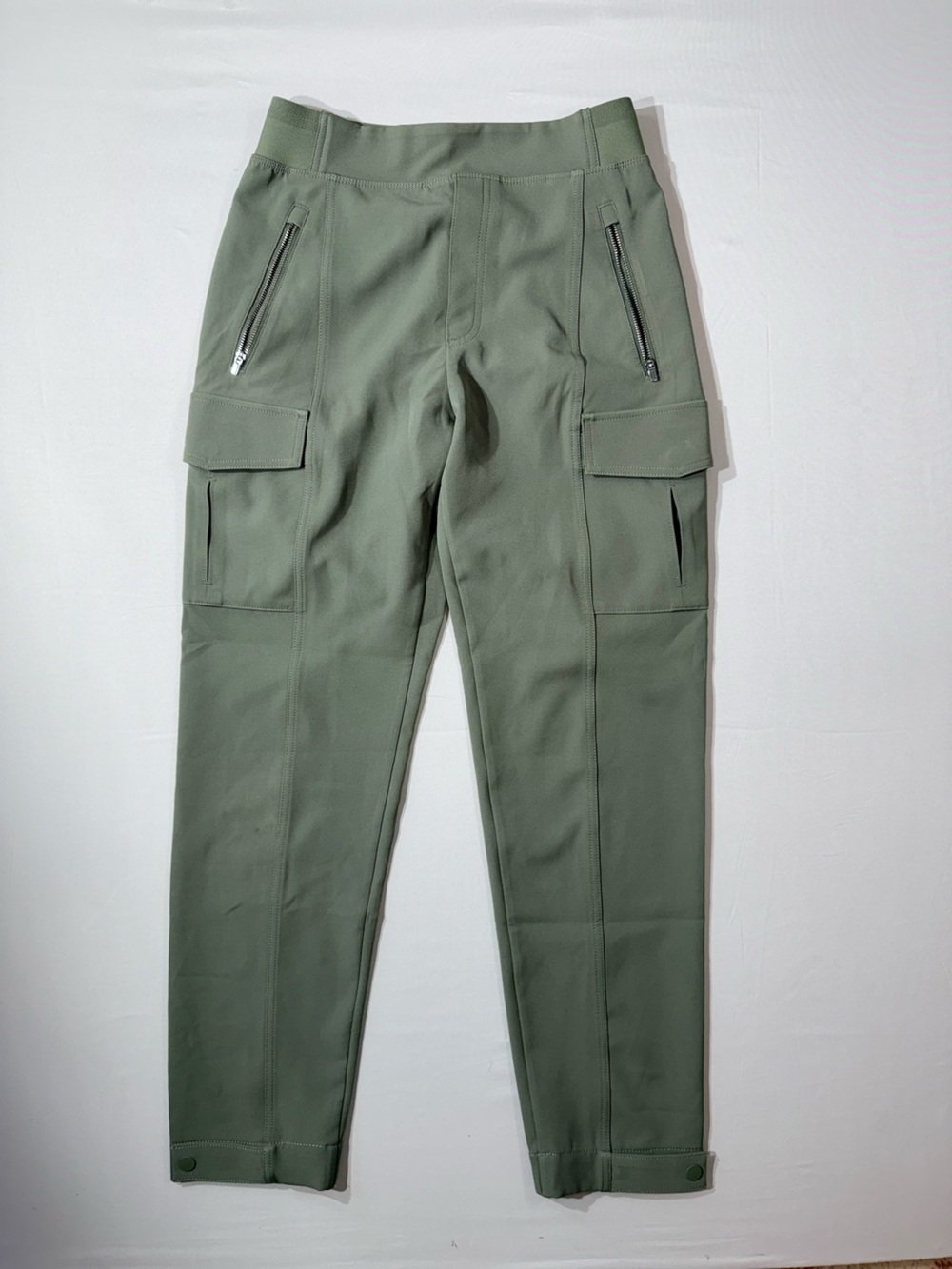 Athleta Endless High Rise Cargo pants sage green - Picture 2 of 7